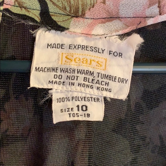 Vintage style floral dress!!!! - Picture 2 of 8